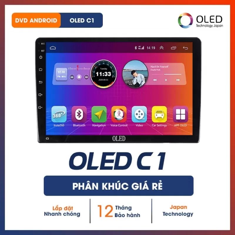 Màn Hình Android OLED C1 – Phân Khúc Giá Rẻ