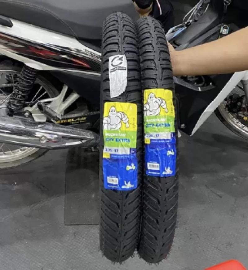 Vỏ Michelin City Extra có ruột (2.50-17 - 2.75-17)