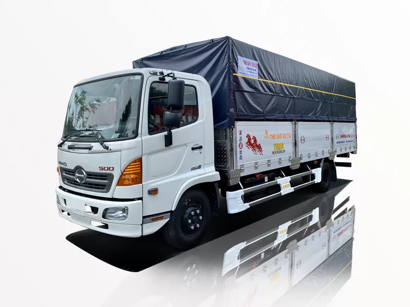 Xe Tải Hino FC9JLTC 6.4 Tấn Thùng Bạt