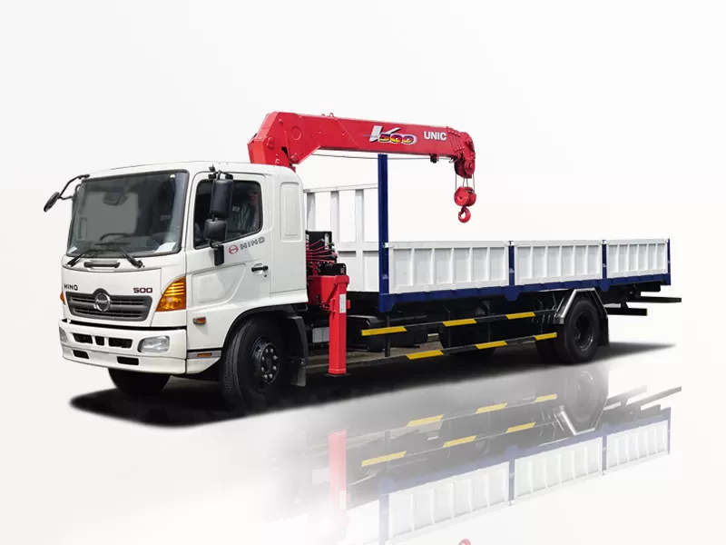 Xe Tải Hino FG8JPSB 7T2 Gắn Cẩu Unic URV504